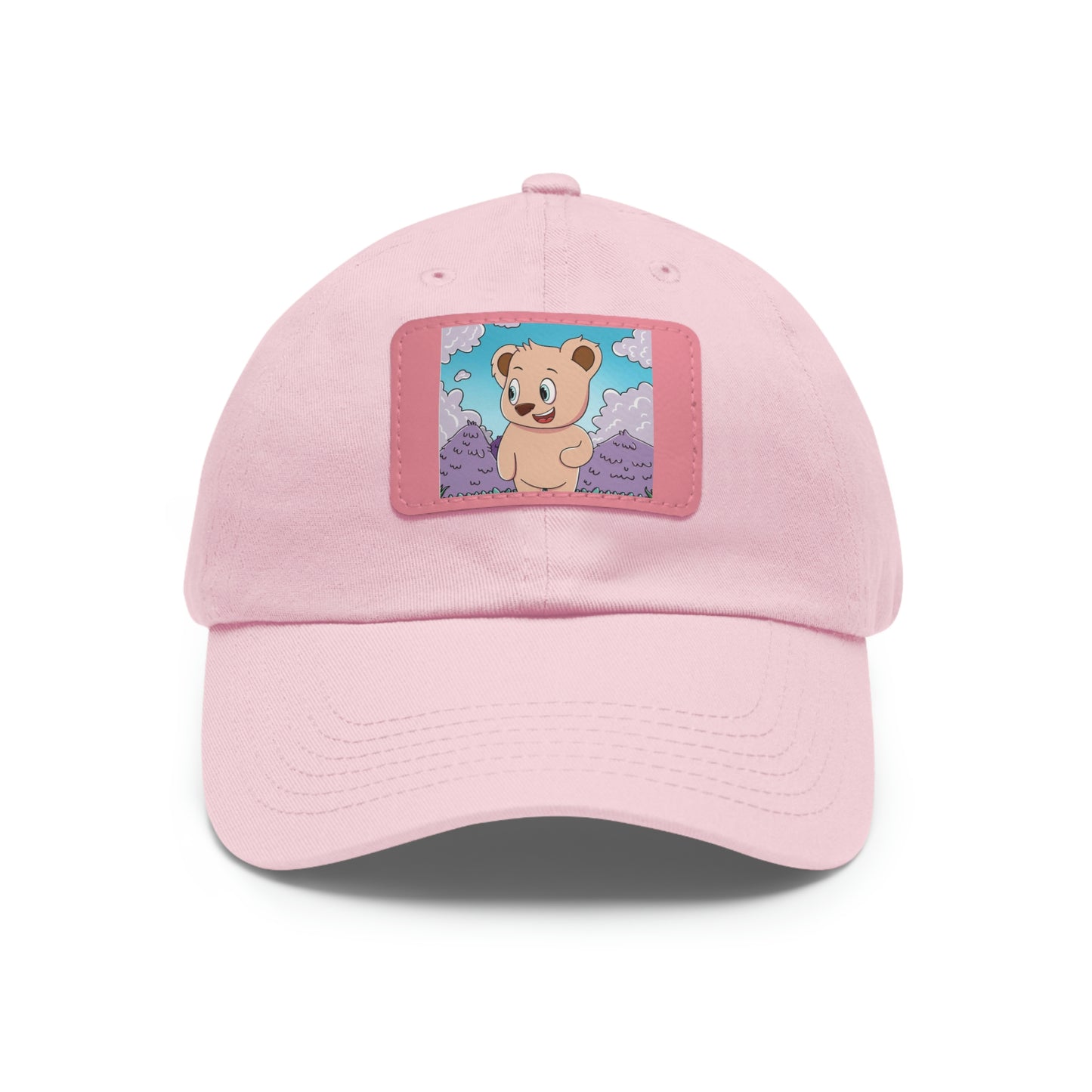 Dad Hat with Leather Patch