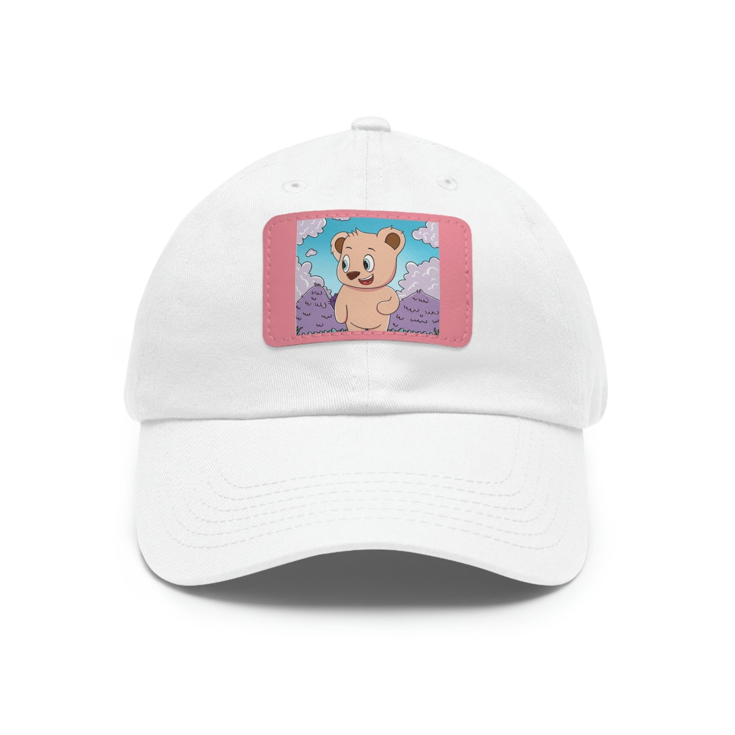 Dad Hat with Leather Patch