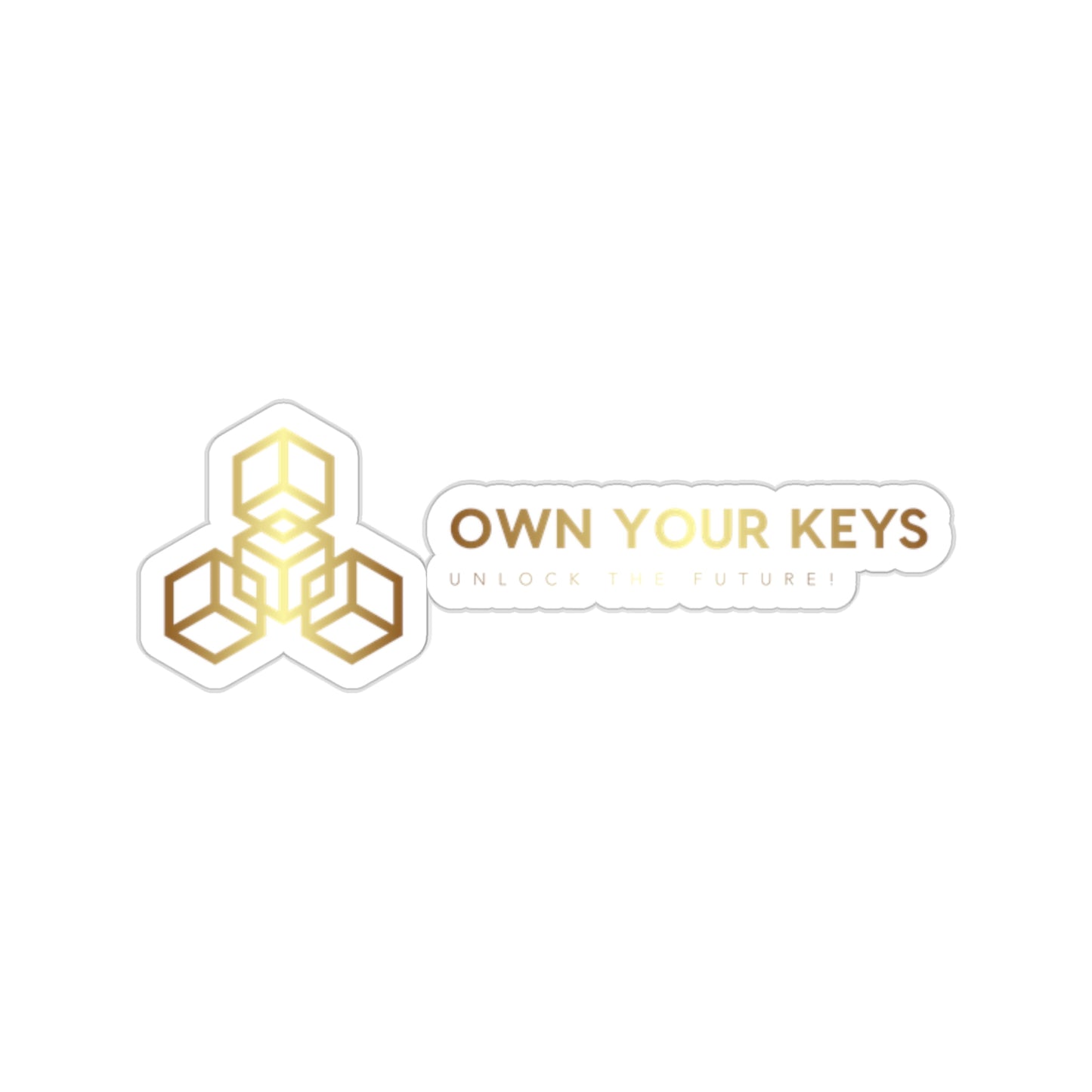 DEFI KEYS STICKER