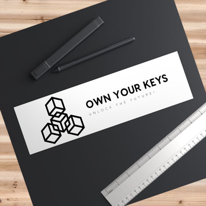 DEFI KEYS Bumper Stickers