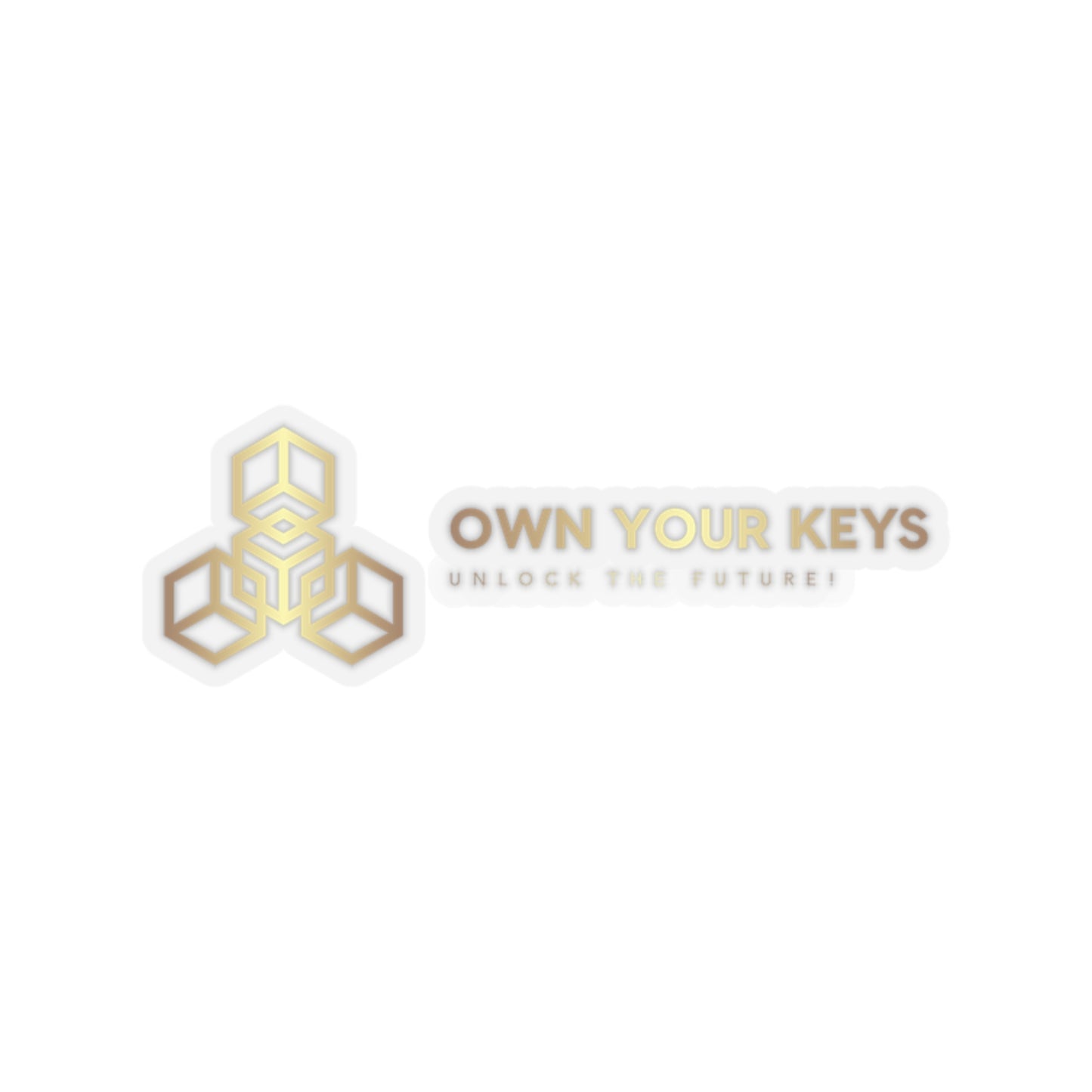 DEFI KEYS STICKER