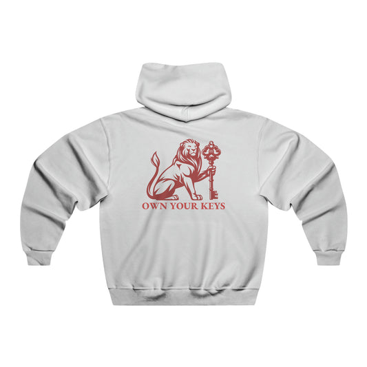 OWN YOUR KEYS HOODIE (RED LOGO)