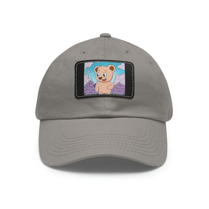 Dad Hat with Leather Patch