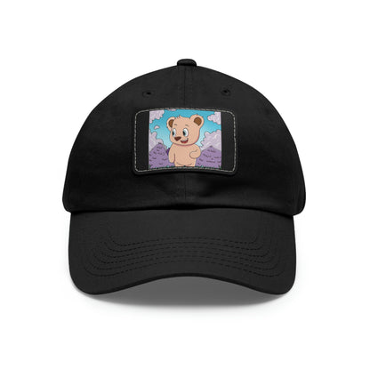 Dad Hat with Leather Patch