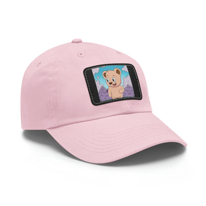 Dad Hat with Leather Patch