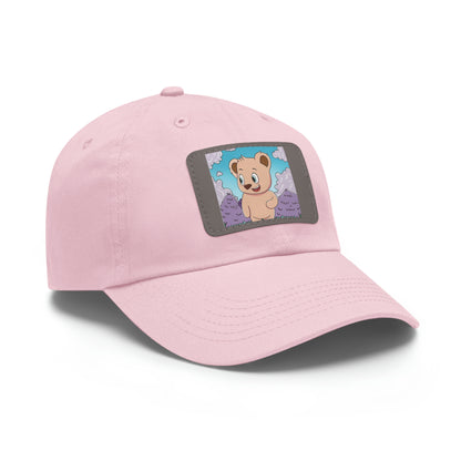 Dad Hat with Leather Patch