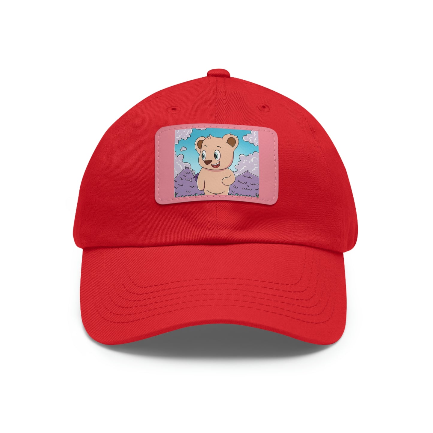 Dad Hat with Leather Patch