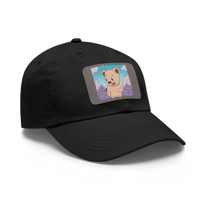 Dad Hat with Leather Patch