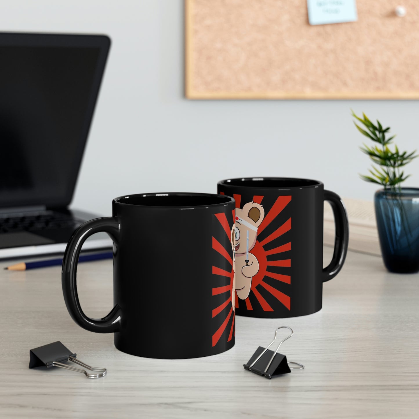 11oz Black Mug