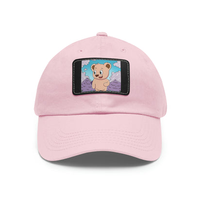 Dad Hat with Leather Patch