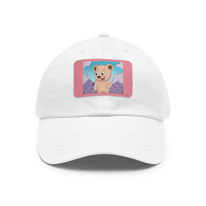 Dad Hat with Leather Patch